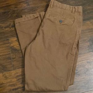 brown chinos